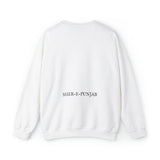 White Sher-E-Punjab Crewneck Sweatshirt