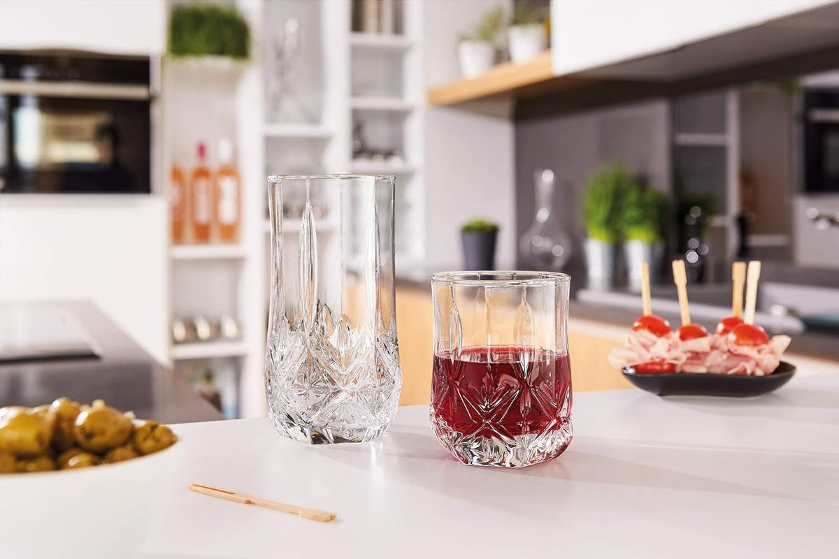 Luminarc 16 Piece Brighton Glassware Set Simcart.ca