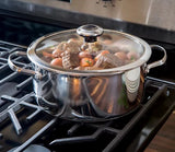 Revere Copper Confidence Core 5-Qt. Stainless Steel Dutch Oven & Lid
