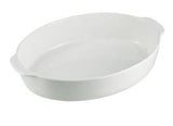 Pyroflam 35x22cm Oval Dish-White