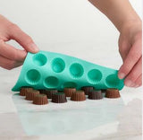 Set of 2 Silicon Chocolate Molds