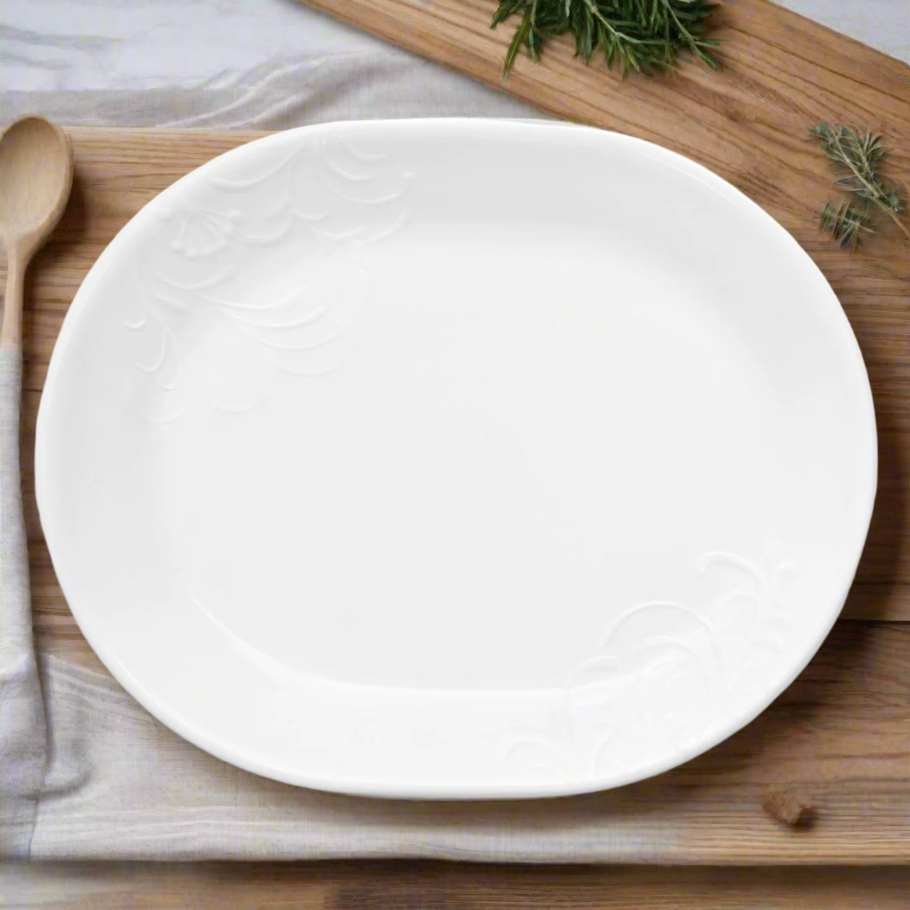 Serving Platter Into Corelle Corelle Vitrelle Serving Platter