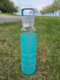 Snapware Eco-Flip Glass Water Bottle