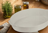 Pyroflam 35x22cm Oval Dish-White