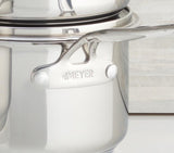 Meyer Confederation Stainless Steel 1.5L Saucepan with cover, Made in Canada