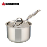 Meyer Confederation Stainless Steel 1.5L Saucepan with cover, Made in Canada
