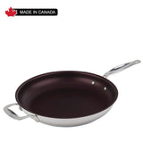 Confederation Stainless Steel 32cm/12.5" Non Stick Fry Pan Skillet Meyer