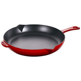26 cm / 10" Cast Iron Fry Pan Cherry - Staub