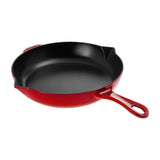 26 cm / 10" Cast Iron Fry Pan Cherry - Staub