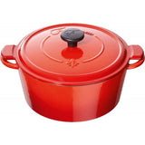 Cast Iron 24cm Cocotte - Red