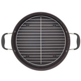 Anolon Advanced Hard Anodized 5.5 Qt Covered Dutch Oven w/rack