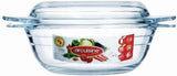 Borosilicate Glass Round Casserole 2L - Arcuisine