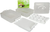 Snapware Snap n Stack 2-Layer Cookie & Cupcake Carrier