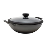 Cast Iron 26cm/3L Kadai with lid