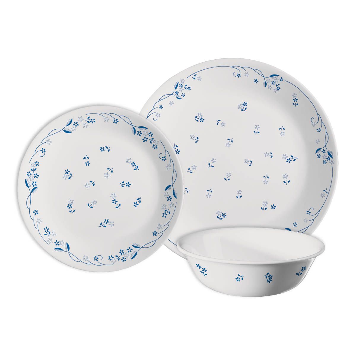 Corelle 18pc Dinnerware Set Provincial Blue Simcart.ca
