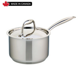 Meyer Accolade Stainless Steel 1.5L Saucepan with cover, Made in Canada