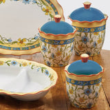 3pc Ceramic Canister Set-Torino