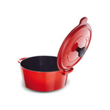 Cast Iron 24cm Cocotte - Red