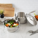 Accolade Stainless Steel Cookware Set, 10-Piece Meyer