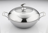 32 cm Wok Stainless Steel