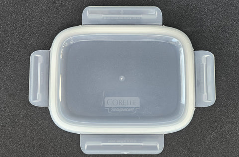 Corelle Rectangular Plastic Cover 4.25 cup Simplylite