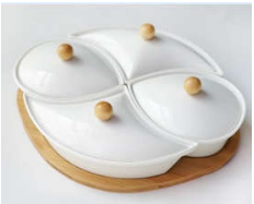 Ceramic Sectional Serving Dish