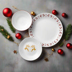 Corelle 18 piece Dinnerware Set Dancer & Prancer