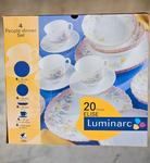 Luminarc 20 Piece Dinner Set Elise