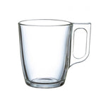 Nuevo 6 piece Set Clear Mug 8.25 oz - Luminarc