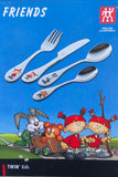 Friends 4 Piece Children's Flatware Set Zwilling