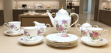 Bone China Tea Set Spring 21 pieces