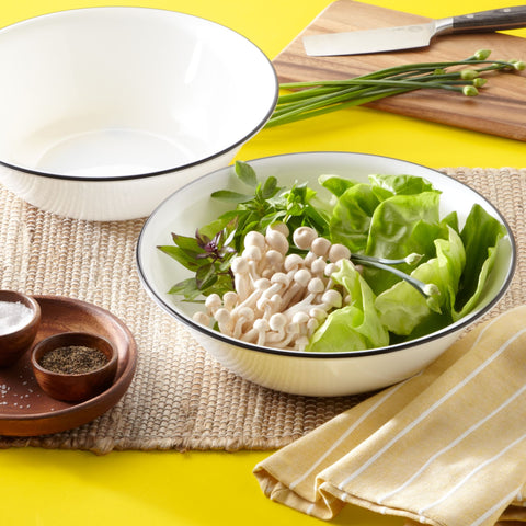 Corelle Black Banded Serving Bowls, 2-pack – - Main Image