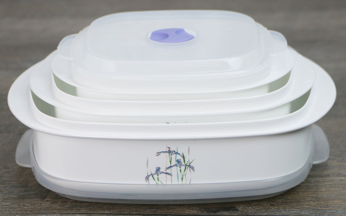 Corelle Coordinates Plastic Storage Set Shadow Iris – Simcart.ca