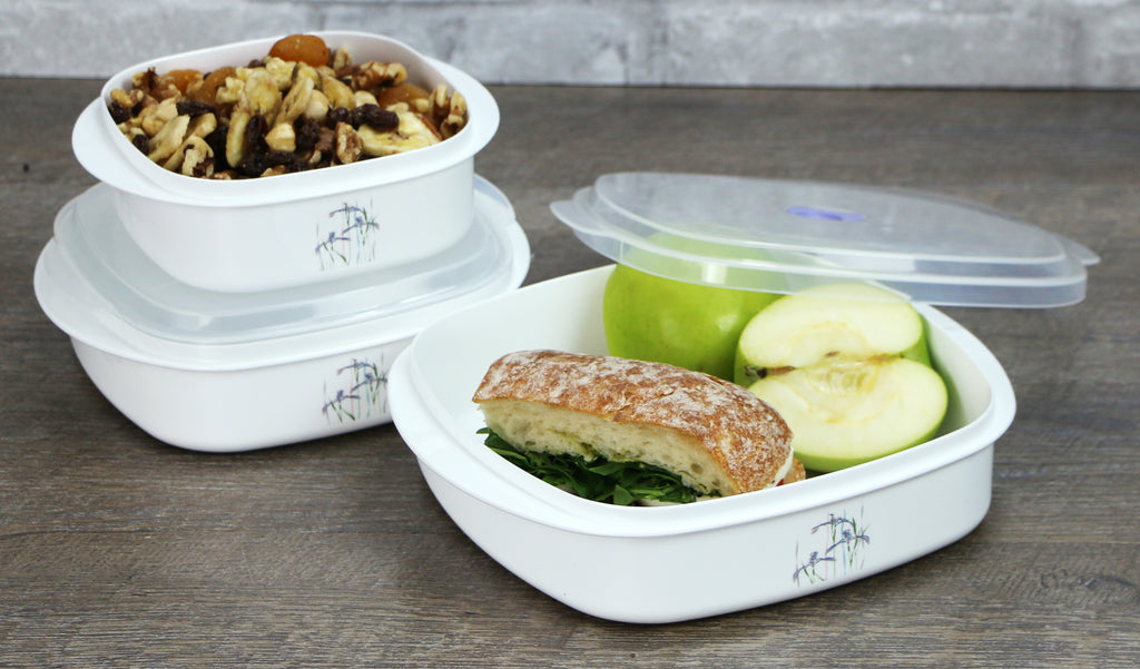 Corelle Storage Corelle Coordinates Plastic Storage Set Shadow Iris – Simcart.ca