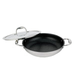 Accolade Stainless Steel 32cm/12.5" Everyday Pan with cover- Meyer, Made in Canada