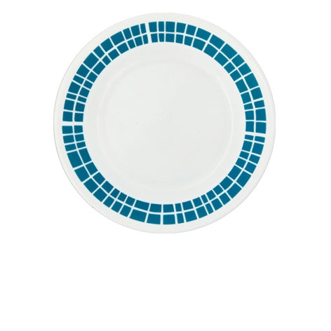 Corelle 6.75" Bread & Butter Plate - Aqua Tiles