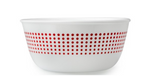 Corelle Bayside Dots Red 28 ounce Soup Bowl