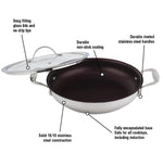Meyer Confederation Stainless Steel 28cm/11" Everyday Pan Non Stick Made in Canada