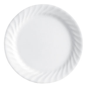 Corelle Enhancements 8.5" Lunch Plate Sculptured Rimmed
