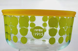 4 Cup Decorated Pyrex 100 Year Anniversary Green