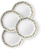 Corelle Holiday Berries 10.25" Dinner Plates, 4-pack