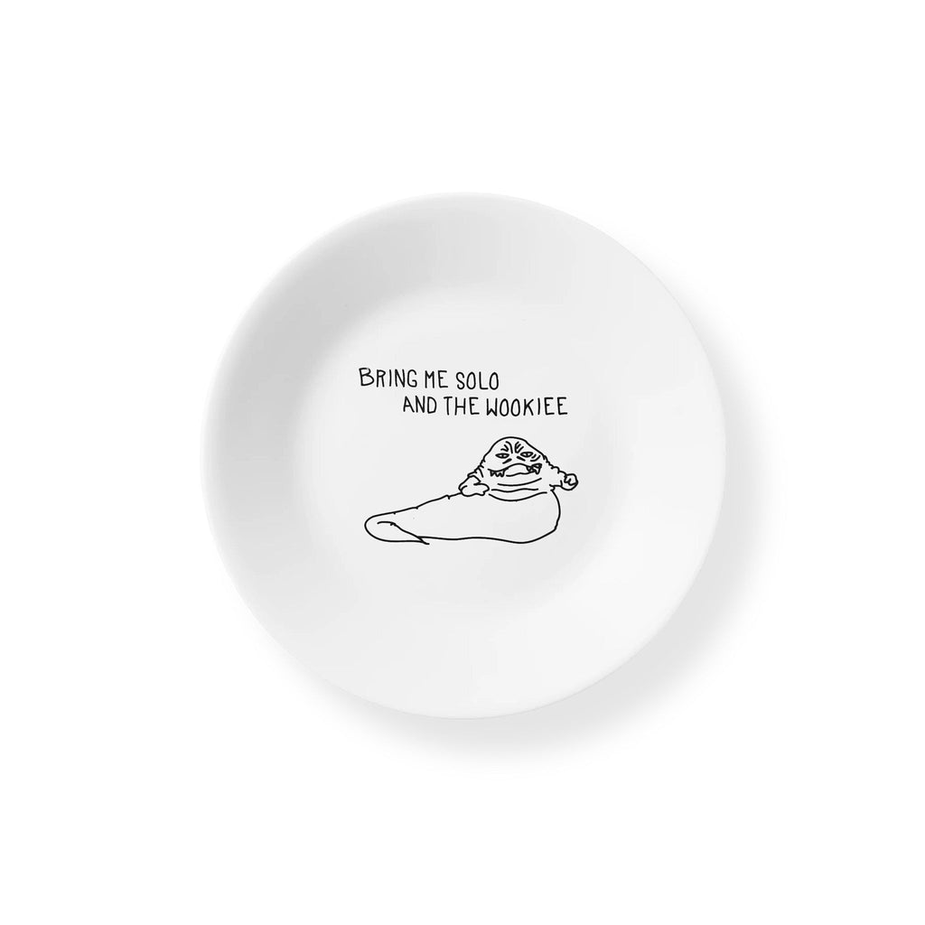 Corelle 6.75 Appetizer Plate: Star Wars — Jabba the Hut, You *Might* Be  Able to Get Your Kids to Eat Veggies Off These Adorable Star Wars Plates