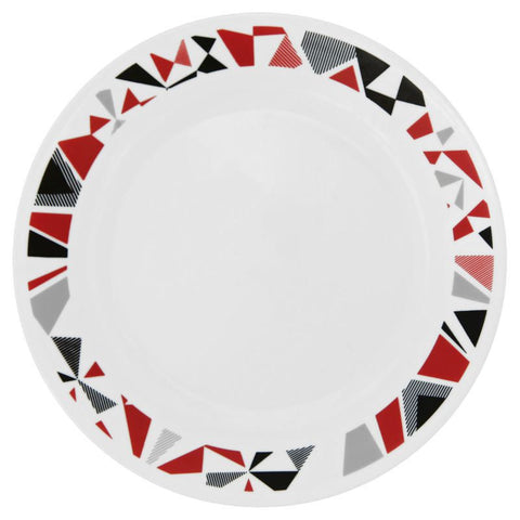 Corelle 8.5" Lunch Plate - Mosaic Red