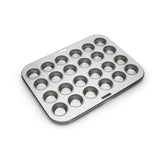 Mini Muffin Pan 24 cup - Stainless Steel