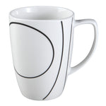 Corelle Coordinates Porcelain 12oz Mug Simple Lines