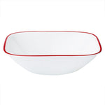 Corelle 1.5-quart Large Serving Bowl Red Rim
