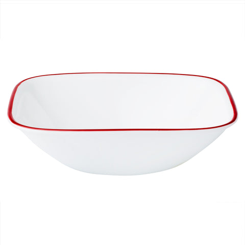 Corelle 1.5-quart Large Serving Bowl Red Rim