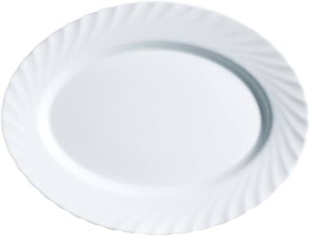 Luminarc Oval Serving Platter 35cm-Trianon