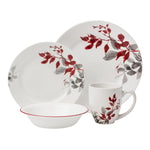 Corelle Kyoto Leaves 16-piece Dinnerware Set