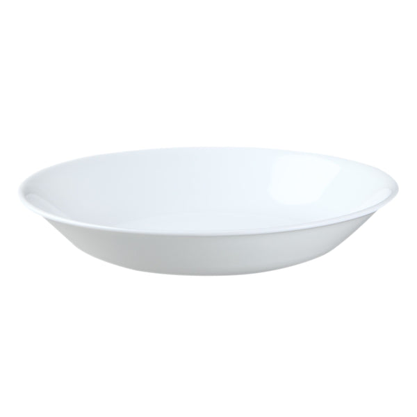 Corelle white top pasta bowls